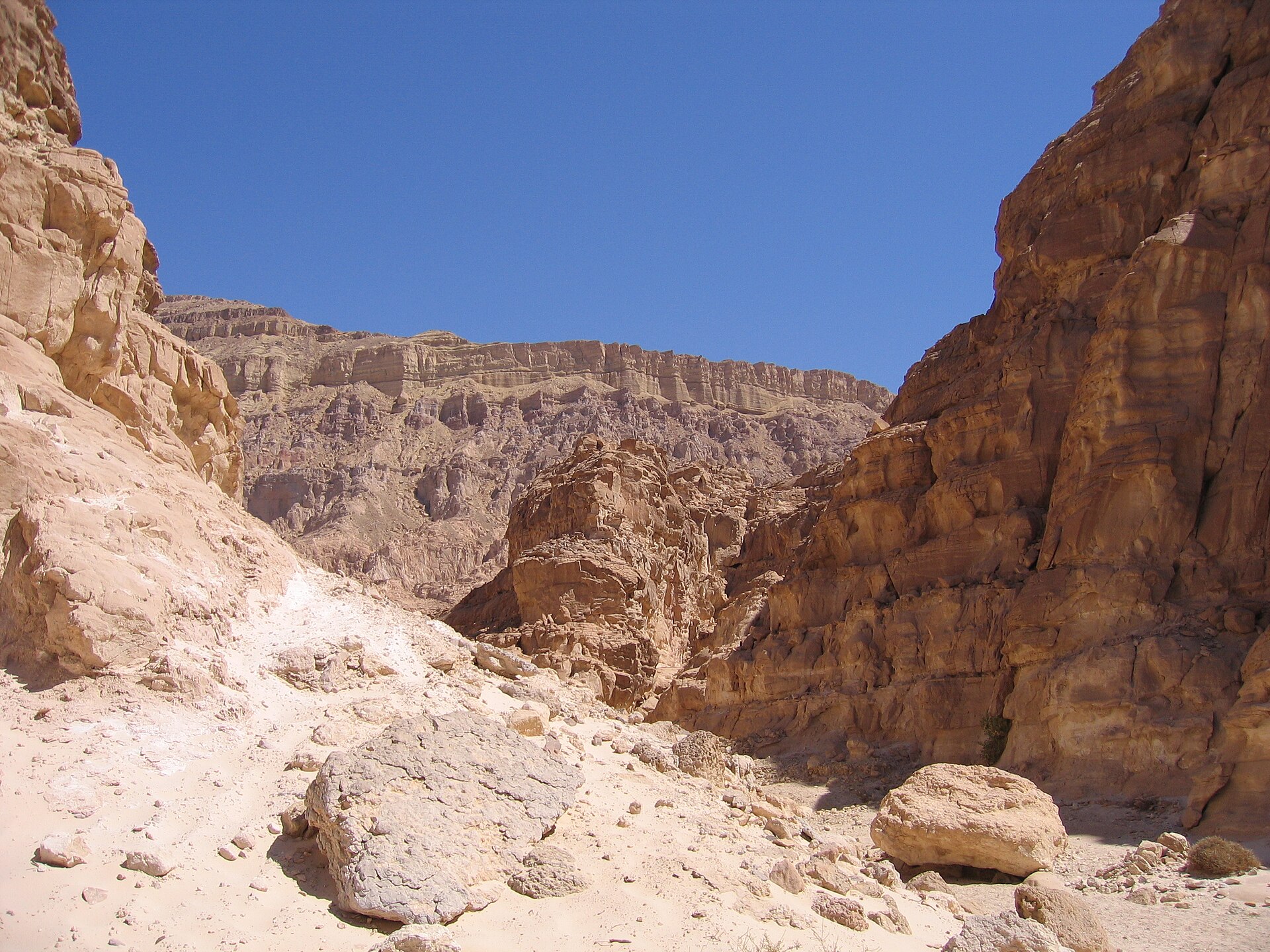 Coloured Canyon and the Sinai coast
