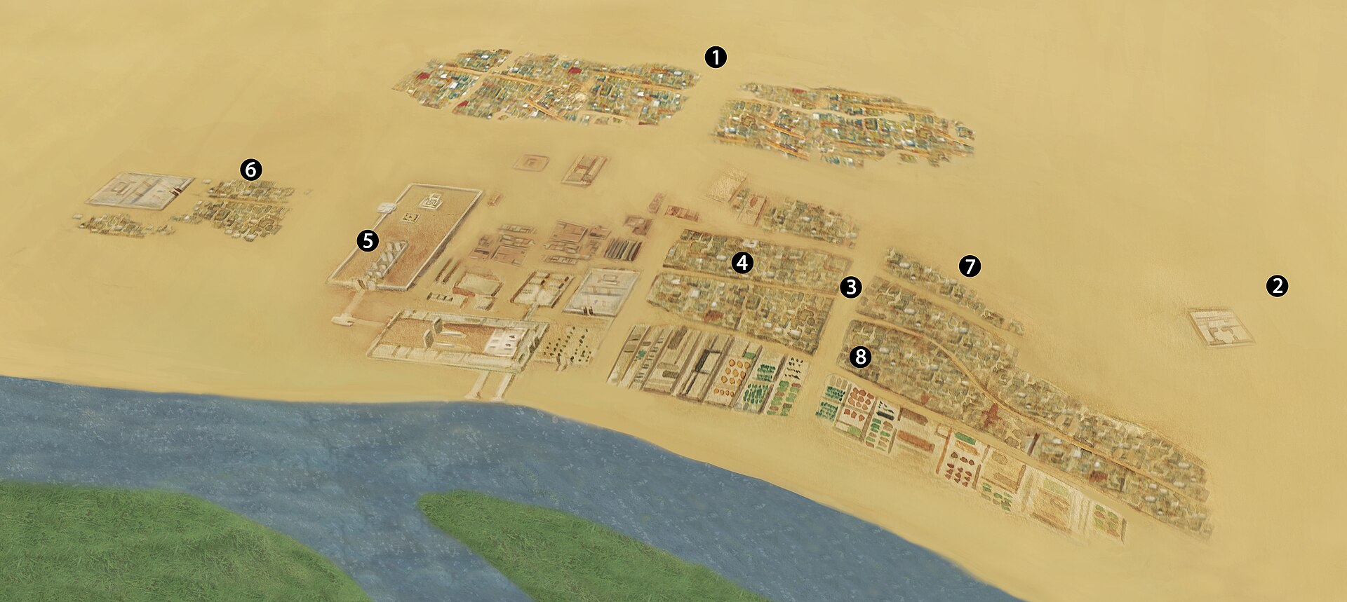 Tell el-Amarna, Akhenaten's abandoned capital